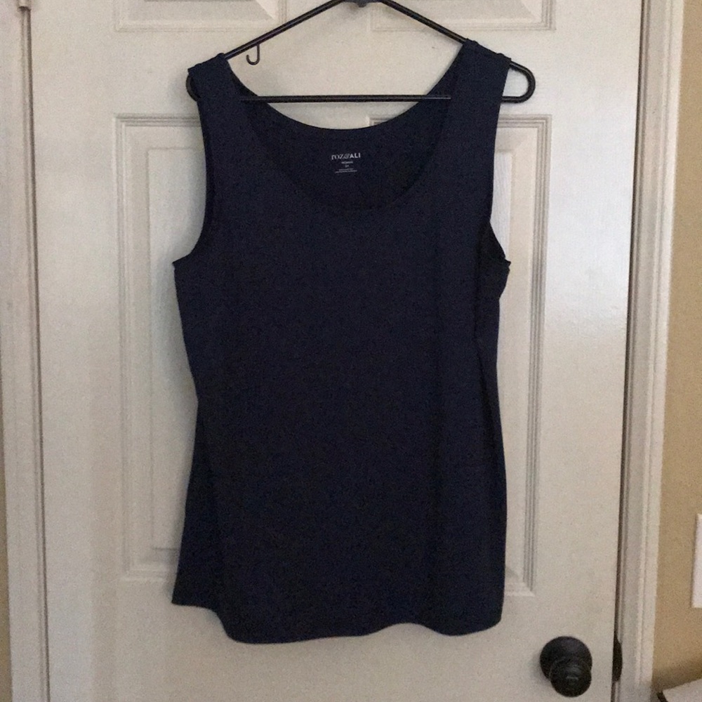 Roz & Ali 2x tank, dark blue